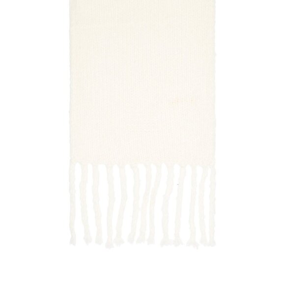 Guest In Residence Giant Cloud Scarf in Cream Merino Wool - Picture 3 of 3